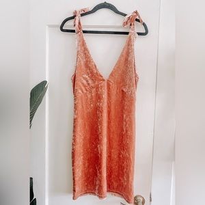 Zara // Velvet dress